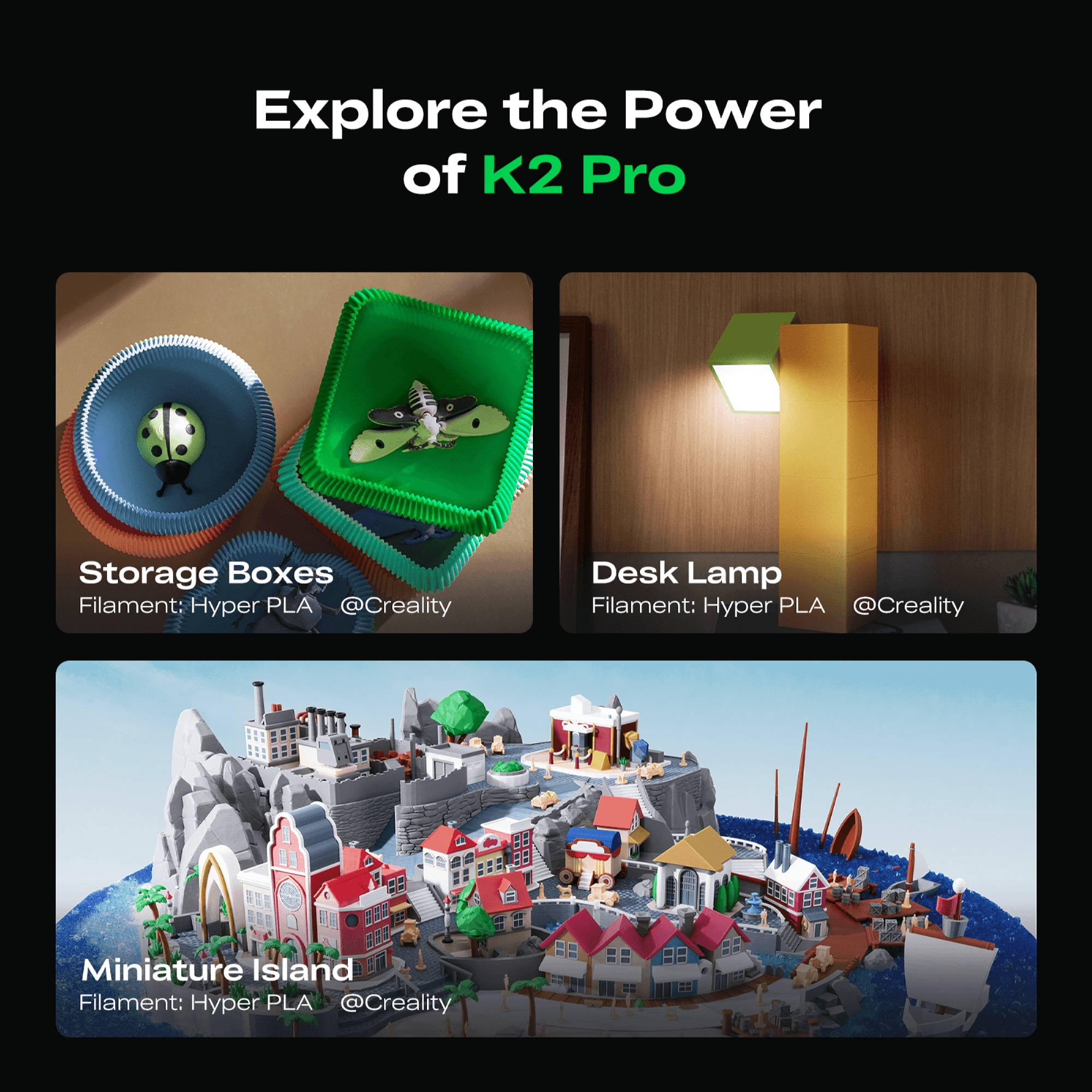 پرینتر سهبعدی کریلیتی K2 Pro کمبو - تصویر 2