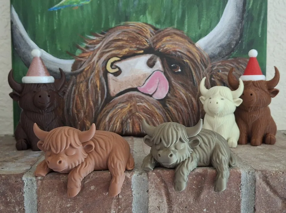 مجسمه گاو تزئینی